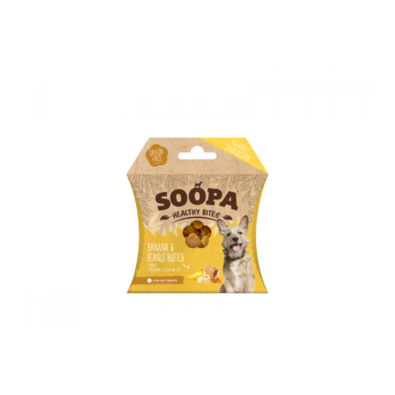 SOOPA Healthy Bites Banana &amp; Peanut Butter 50g