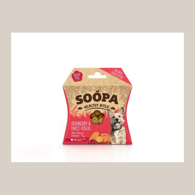 SOOPA Healthy Bites Cranberry &amp; Sweet Potato 50g