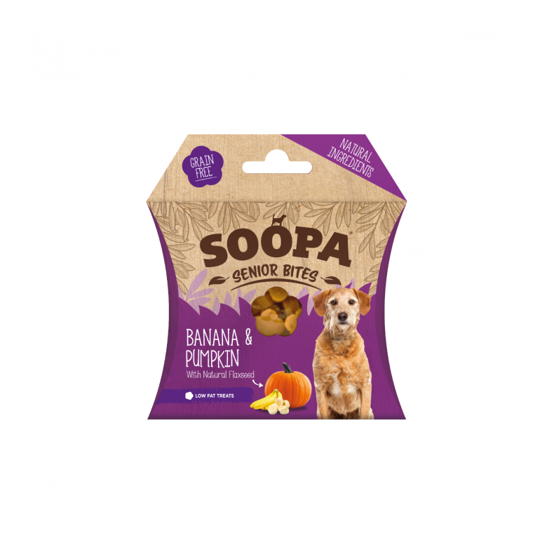 SOOPA Puppy Sticks Banana &amp; Pumpkin 100g